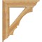 Ekena Millwork Balboa Traditional Rough Sawn Bracket, Western Red Cedar, 6"W x 32"D x 36"H BKT06X32X36BOA01RWR - alternate 4